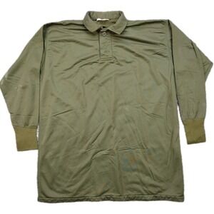 US Military Mens Sleeping Shirt Large BSA 100-69-C-1889 Triacetate Tricot Knit